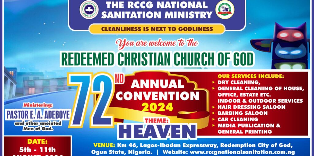 Pastor Tunde Abdullai Felicitate With R.C.C.G. On The R.C.C.G. 72ND Convention.