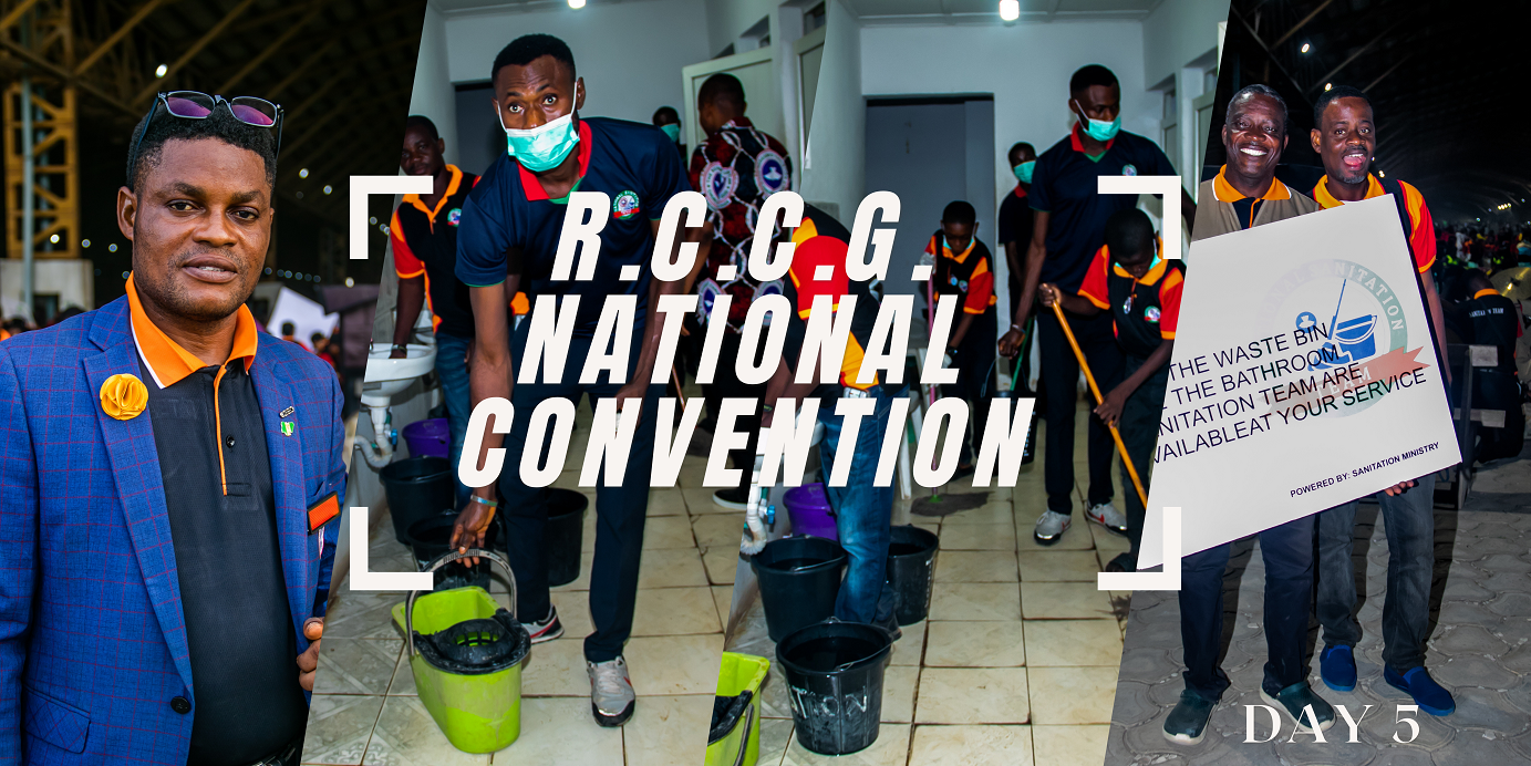 R.C.C.G. NATIONAL CONVENTION 2024 DAY FIVE - RCCG NATIONAL SANITATION